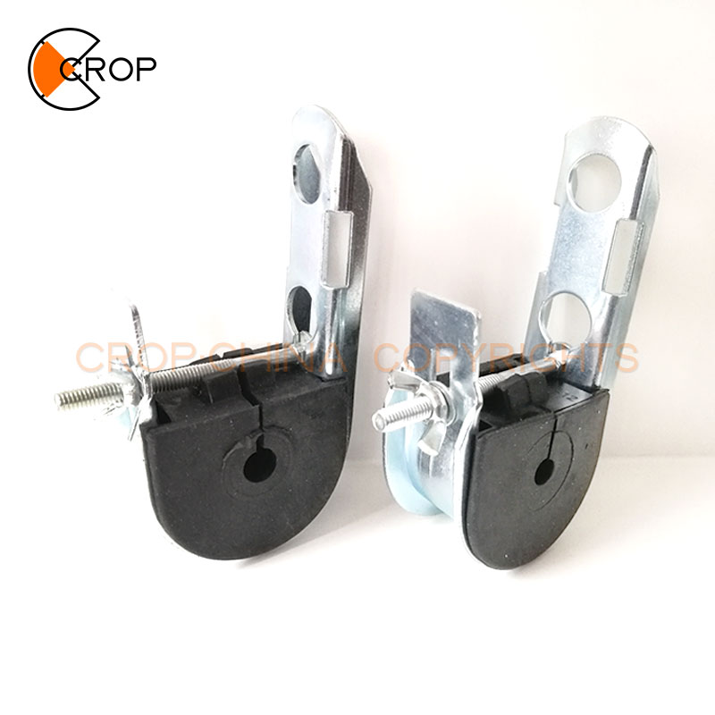 Adss optical fiber cable accessories j hook suspension clamp for overhead line