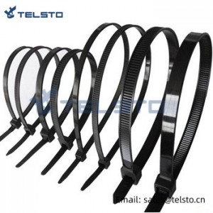 Telsto Nylon Cable-ka Zip Ties-ka ee Iskiis Quful