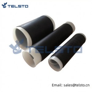 Tubo termorestringente in gomma siliconica 4.3/10 Connettore a ponticello da 1/2″