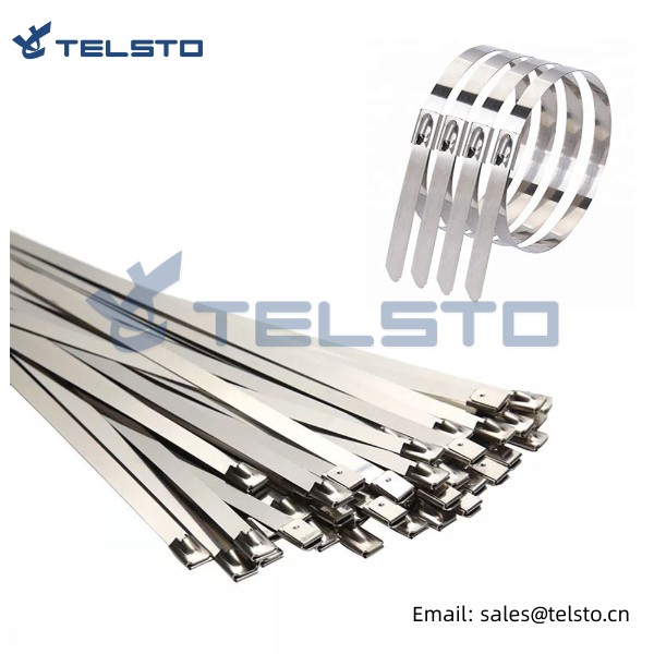 Stainless steel cable tie 304 o 316