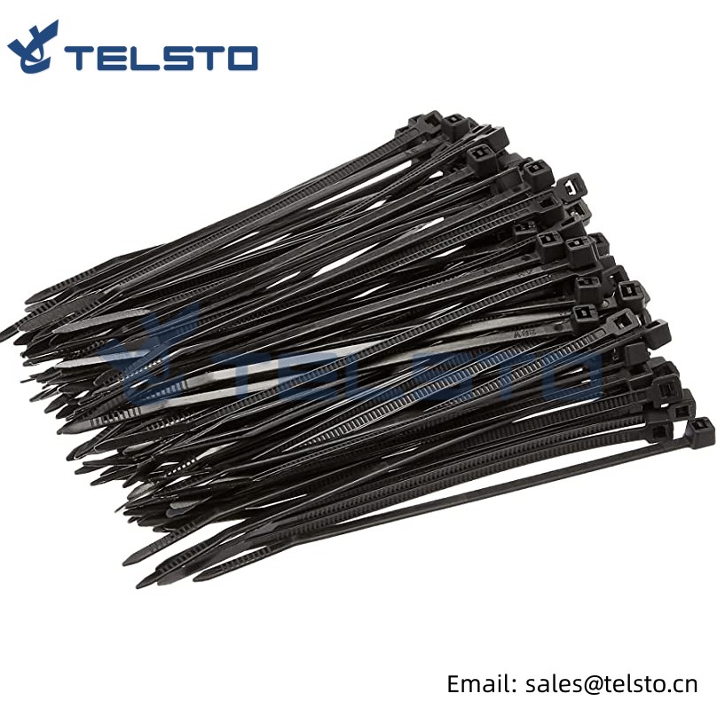 TEL-CT-4.8 × 200 Нейлон үз-үзен ябу кабель галстуклары