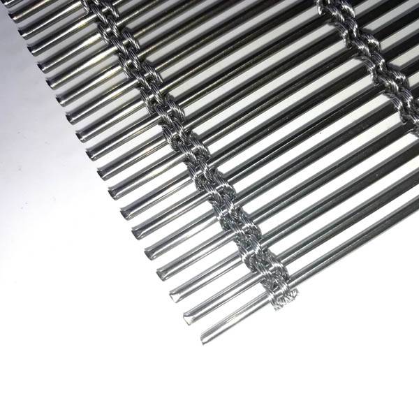 Stainless steel cable rod woven mesh Featured Image