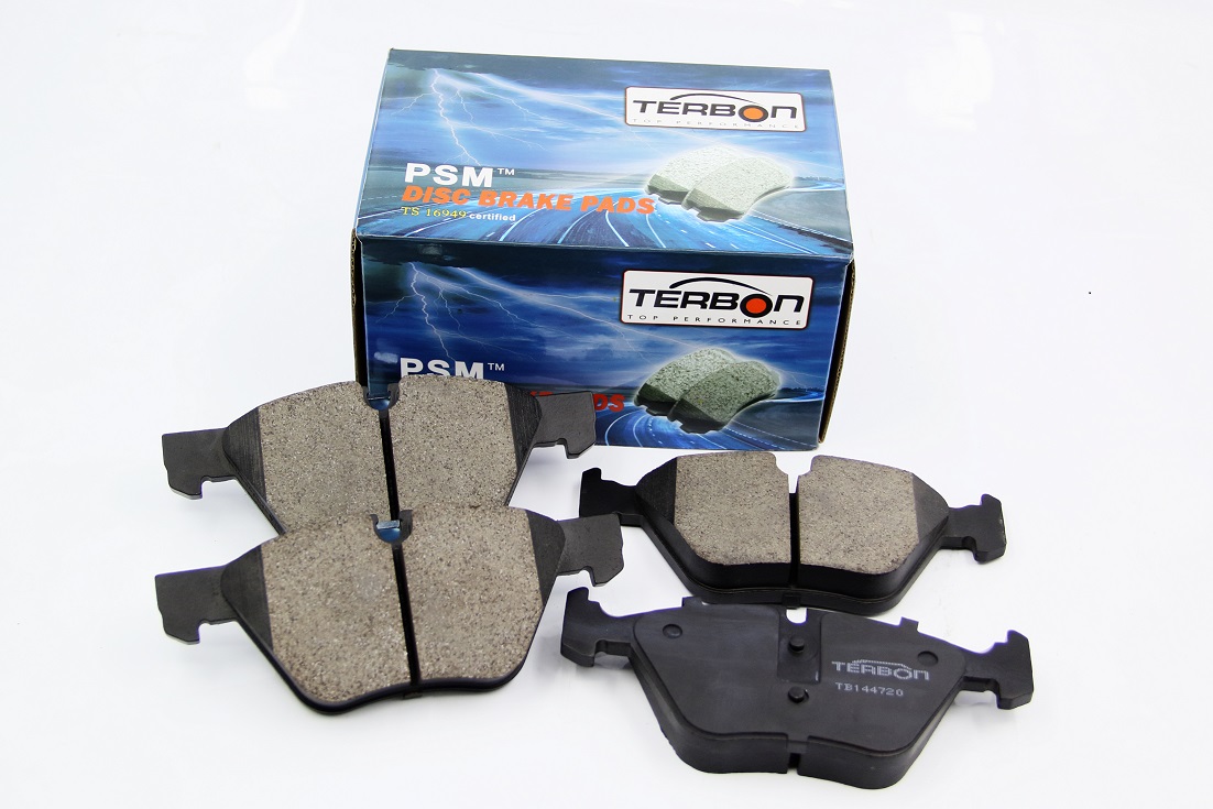 D548-7427 Terbon Rear Brake pad With Emark For MASERATI GHIBLI II 34 21 1 160 685