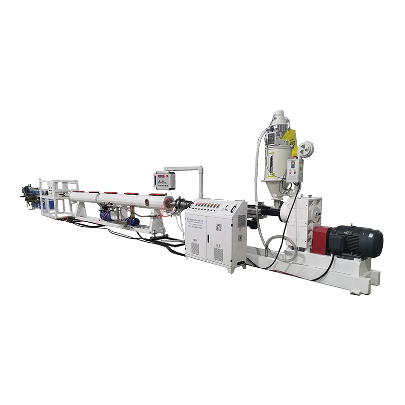 Tres capas de suministro de agua fría y caliente, drenaje de gas, aguas residuales, HDPE, PE, PPR, PP, máquina extrusora de tubos