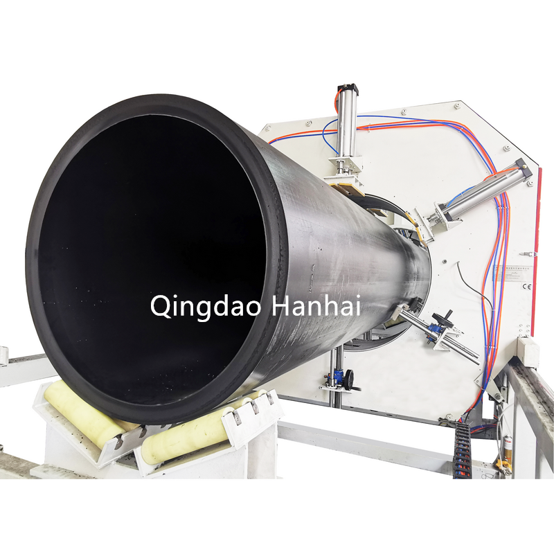Máquina extrusora de plástico de tubo de suministro de tubería de agua de gran diámetro de tubería de HDPE