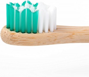 100% Plastic Free & Biodegradable Soft Bristles Bamboo Toothbrush For Adults and Kids