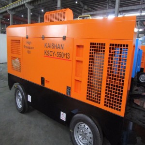 Compresor de aire para equipos de perforación, compresor de perforación de pozos de agua, 17bar-830cfm