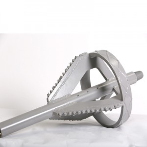 HDD Fluted reamer with built-in swivel