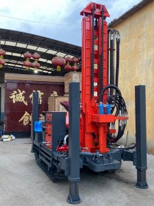 300m vrtací stroj na vodní studny Cena Vrtací souprava pro vodní studny na pásovém podvozku