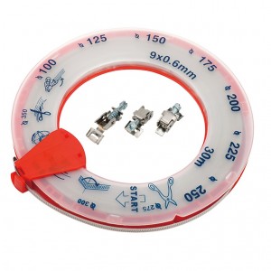 Металл Roll Clamp Tape Vents 9×0,6mm – 30m