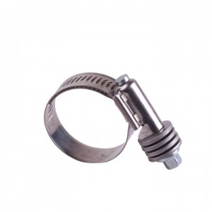 Automotive Parts  Constant  Long SSW4  High Torque Tension With White Stainless Steel Washer Hose Clamp