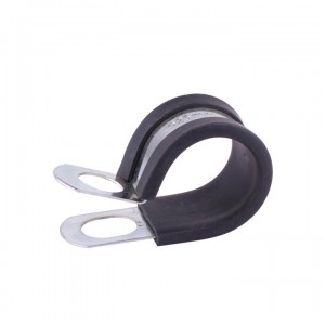 P Clip With Rubber Lined Epdm Clip With Hose Clamp