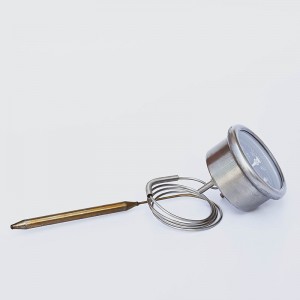 500 Degree Stainless Steel Capillary Thermometer for pizza oven