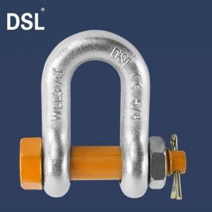 China wholesale Hardened Steel D Shackle - US Bolt and Nut type G2150 Alloy Steel Lifting Anchor Shackle – Shenli Rigging