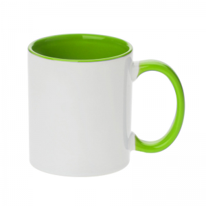 ThinkSub Wholesale Custom 11oz Sublimation Blanks Tazze da caffè a colori stampate in ceramica riscaldata con foto