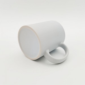 الجملة شعار مخصص فنجان القهوة الأبيض التسامي فارغة المنتج السيراميك القدح القهوة المورد التسامي القدح 11 أوقية ماتي