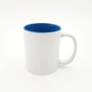 ThinkSub Venda a l'engròs de tasses de cafè de dos tons de color de transferència de calor recobertes de sublimació personalitzades