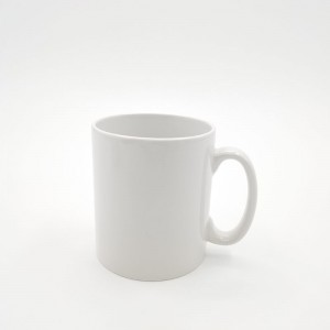 Tassa de ceràmica personalitzada de sublimació blanca de 11 oz d'alta qualitat Tassa de cafè de foguera Tasses de sublimació en blanc