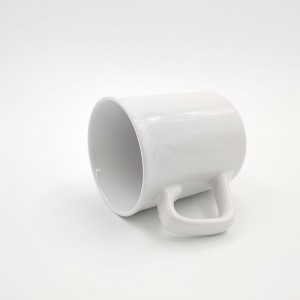 9oz Blank Coated Mug w Special Handle