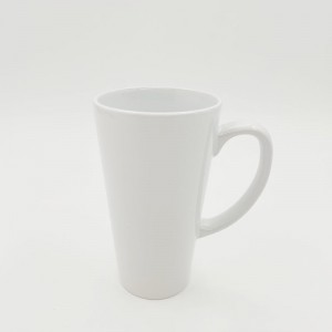 17oz Latte Mug(የኮን ቅርጽ)