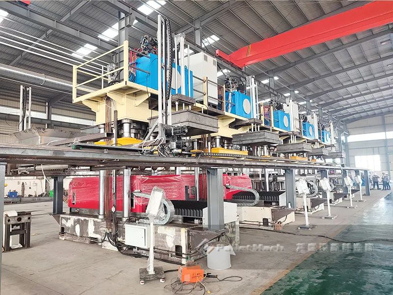 ThoYu Machinery axuda aos clientes sauditas a lograr unha produción en masa automatizada