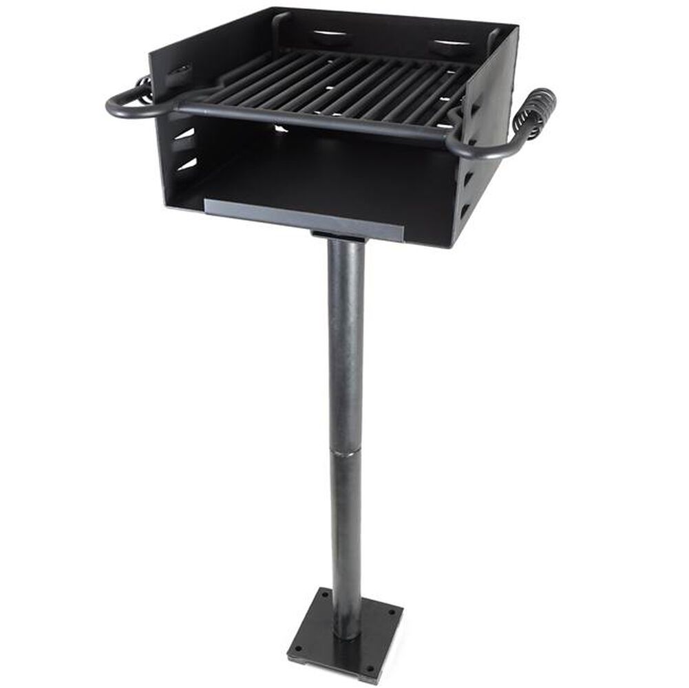 HEAVY DUTY PARK STYLE GRILL W/ BASE ANCHOR Featured Image