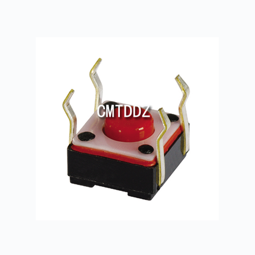 Kínai Tact Switch gyári 6,0 × 6,0 mm-es hátoldali rögzítésű, 4 tűs pillanatnyi tapintható kapcsoló