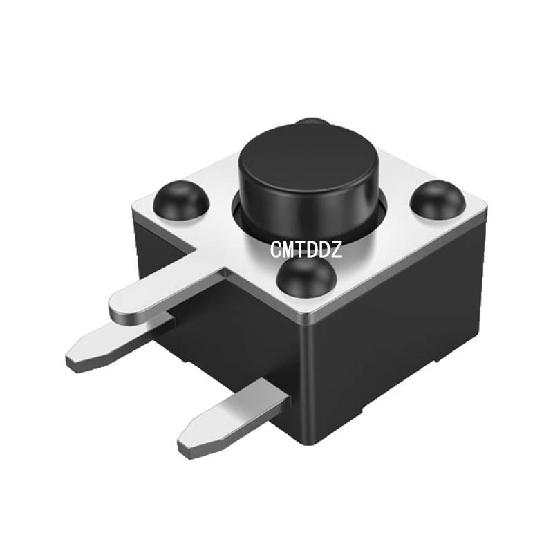 Fornecedores de botão de pressão da China Interruptor tátil momentâneo de pressão lateral de montagem PCB de 4,5 × 4,5 mm