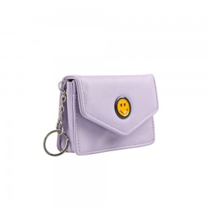 Hot Sale Promosi Gifts Small Keychain Card Holder Ladies Coin Dompet Dompet
