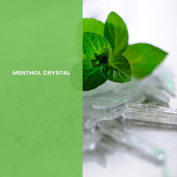 Menthol-Kristall