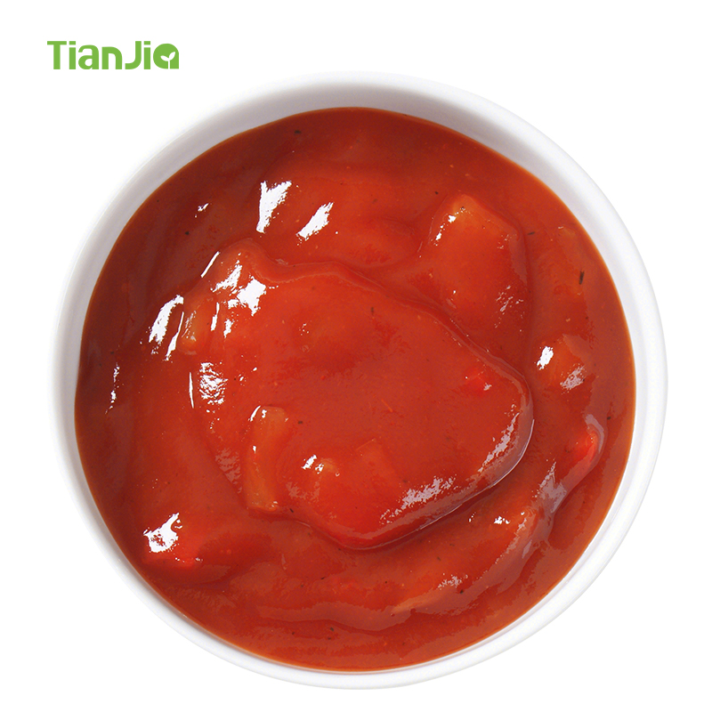 Pasta de tomate fabricante de aditivos alimentares TianJia em brix 36-38%