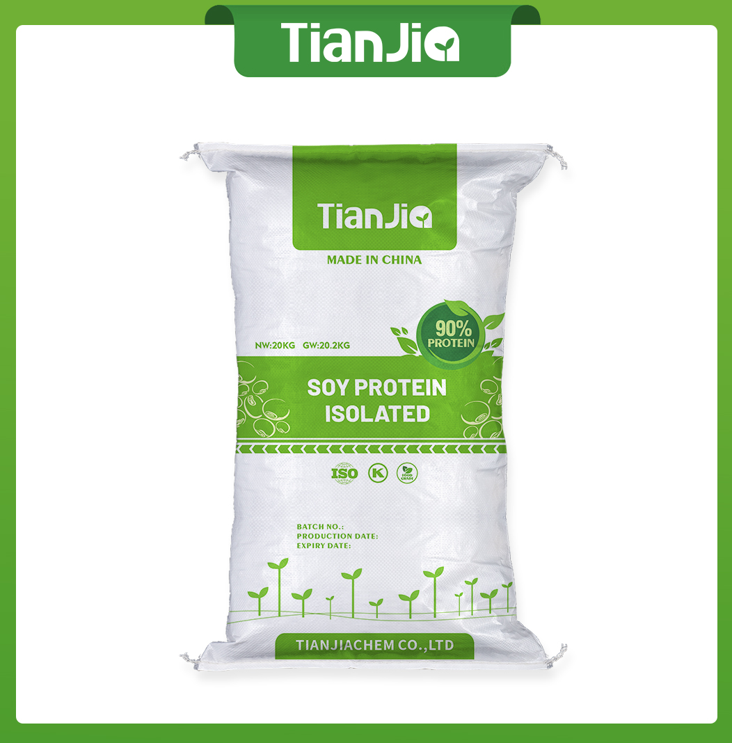 Po de proteína de soia illado do fabricante de aditivos alimentarios TianJia