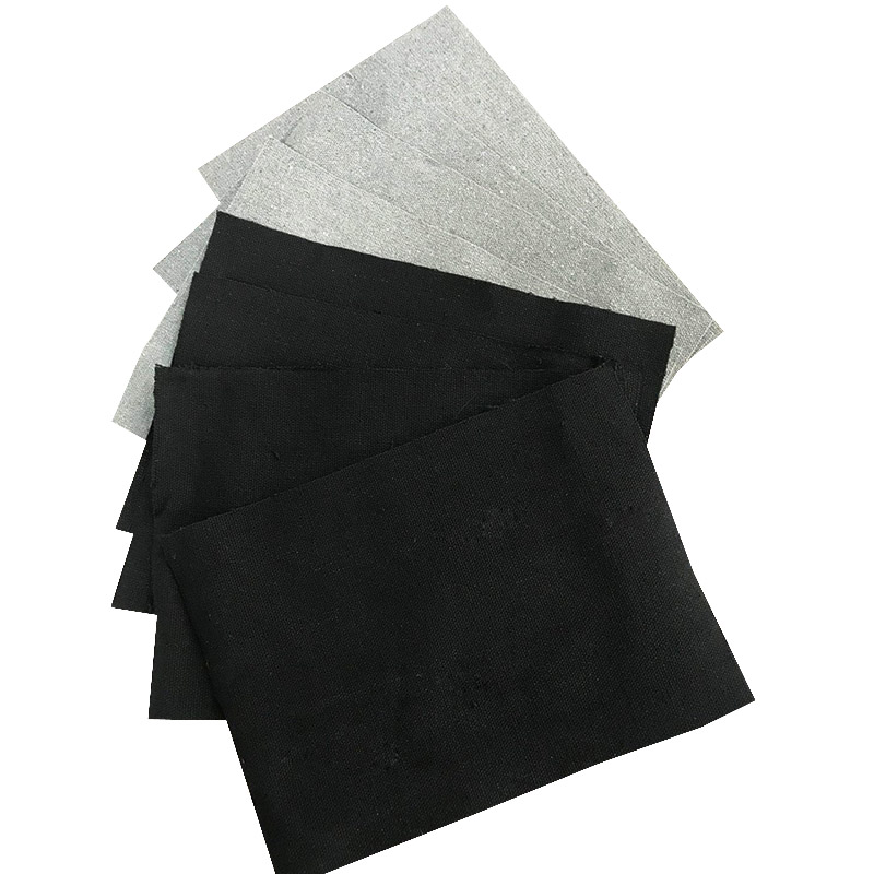 قماش مصنوع من ألياف الكربون الصناعي باللون الأسود والرمادي
