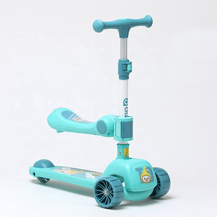 2022 gyerekrobogó üléssel gyerekrobogó / 3 az 1-ben robogó gyerek összecsukható robogó kerékpár gyerek gyerekjáték roller/ egyensúlykerékpár