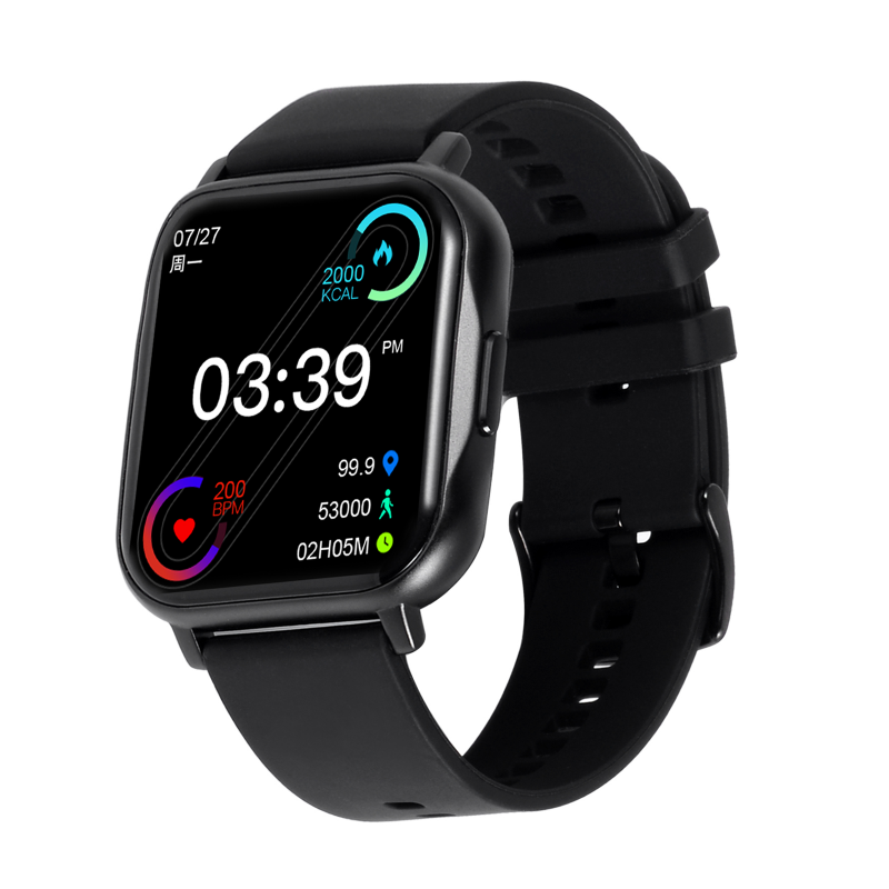 Tigawatch Sh09 Smartwatch 1.83″ HD Ekran Yüksək ayırdetmə qabiliyyətinə malik İdman Modu Fitness Ağıllı Saatı