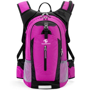 Hydration Backpack Insulated Pack cum 2.5L BPA Free Vesica: Aqua Backpack ad homines Women Kids - 18L Hydration Backpacks ad Hiking Cursor tribuisti revolutio Biking