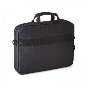Černá přenosná taška na jedno rameno na notebook a tablet 15.6