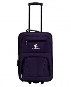 Juego de equipaje vertical Fashion Softside Morado.Juego de maletas verticales Fashion Softside violeta