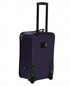 Fashion Softside Upright Luggage Set Purple.Fashion softside oprjochte kofferset pears