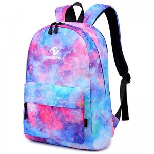 Lehká voděodolná roztomilá školní taška Travel Student Backpack