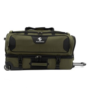 Fortis, leve, expandable gutta imo rota volvens duffle sacculi