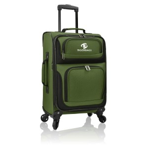 拡張可能な機内持ち込み用スーツケースセット 調節可能な車輪付きトロリーケース
