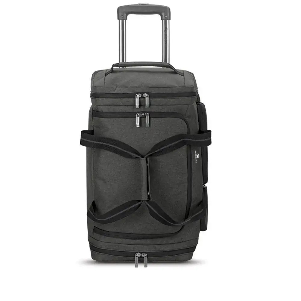 Carry-On Wheeled Duffle Bag, 49L Capacity, Gray, 22 Inch