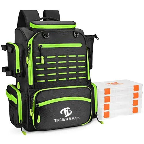 Customizable Outdoor Sport Hove Tackle Backpack ine Hove Rod Holder