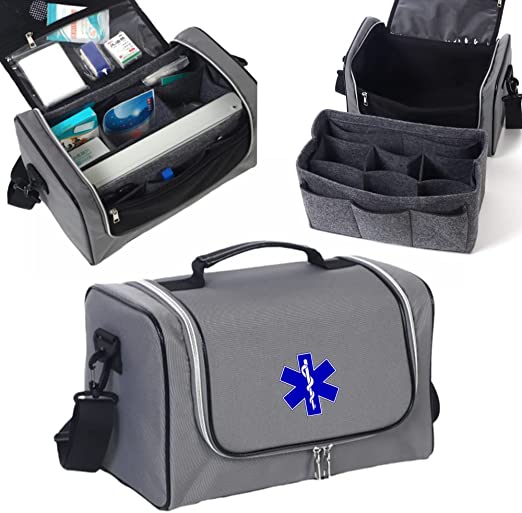 កាបូបវេជ្ជសាស្ត្រនិមិត្តសញ្ញាផ្ទាល់ខ្លួនផ្ទាល់ខ្លួនសម្រាប់ EMT, Paramedic, Home Health, គិលានុបដ្ឋាយិកា, វេជ្ជបណ្ឌិត