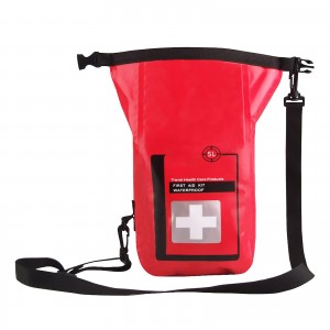 防水救急バッグ、救急バッグ調節可能な耐久性のある赤い救急バッグ