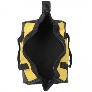 Mini kit de niló suau groc i negre bossa d'eines duradora personalitzada