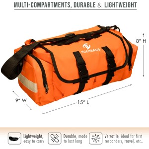 Çok bölmeli, hafif ve dayanıklı büyük kapasiteli ilk yardım çantası