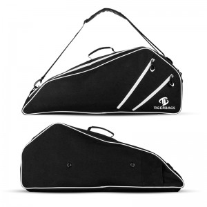 Торба за тениски рекет може да се користи за издржливи бадминтон и сквош