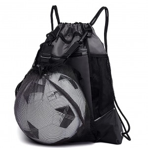 Opvouwbare Afneembare Ball Mesh Bag Sport Gym Ball Bag